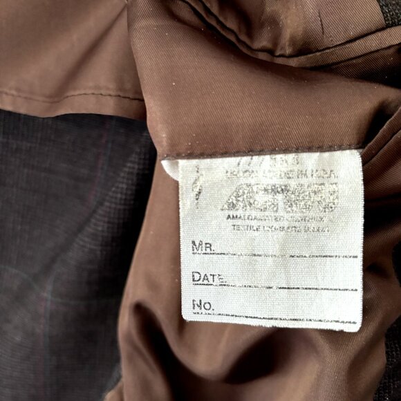 VTG Brooks Brothers 346 Sport Coat Size 42 Wool Blazer Suit Jacket Made in USA - Picture 4 of 10